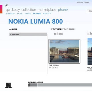 Select the required picture or the required video clip and drag it to the computer icon in the bottom left corner of the screen.
