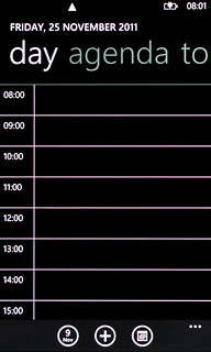 Go to the required date.Press + to create a new appointment.