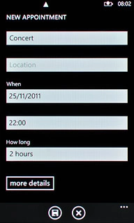 Press the save icon.