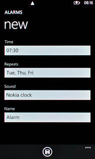 Press the save icon.