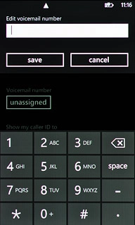 Key in +61414121121 and press save.