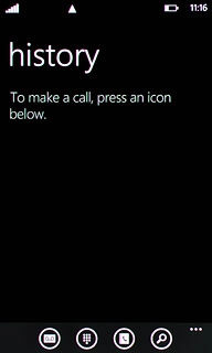 Press the dots in the bottom right corner of the display.