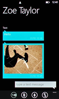 Read the required picture message.