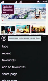 Press add to favourites.Edit the name of the bookmark, if required.