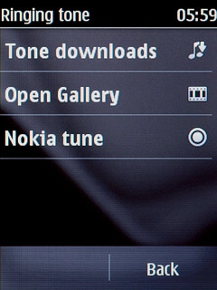 Press Open Gallery.Go to the required folder.