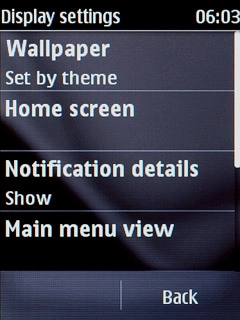 Press Home screen.
