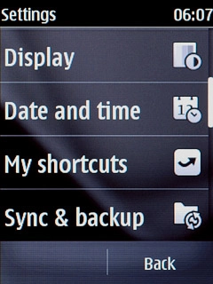Press Sync & backup.
