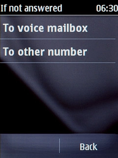 Press To voice mailbox.