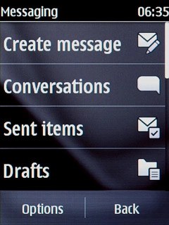 Press Create message.