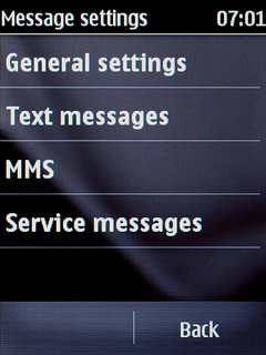 Press General settings.