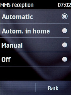 Press Autom. in home.