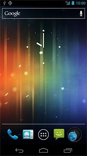 The signal strength icon shows the strength of the network signal at your location. The more lines, the stronger the signal.