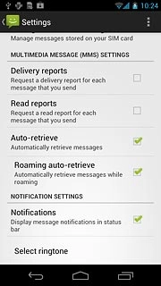 Press Select ringtone.