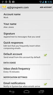 When the box next to the menu item is ticked (V), the function is turned on.