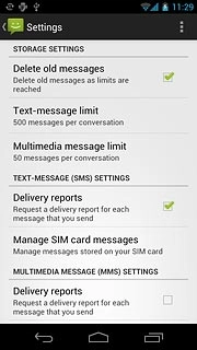 When the box next to the menu item is ticked (V), the function is turned on.