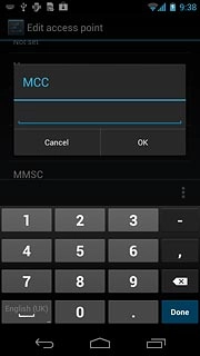 Key in 505 and press OK.
