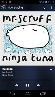 To go to the previous audio file:Press arrow left twice.