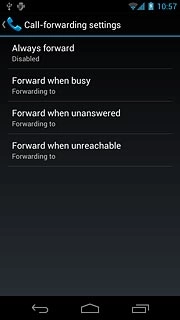 Forward when unanswered