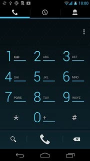 Press the settings icon.