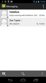 Press the settings icon.