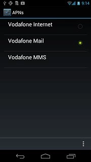 Press the settings icon.