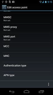 Press the settings icon.