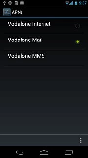 Press the settings icon.