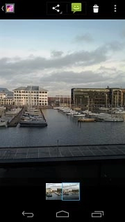 Press the share icon.