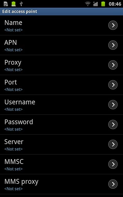 Press APN.Key in live.vodafone.com