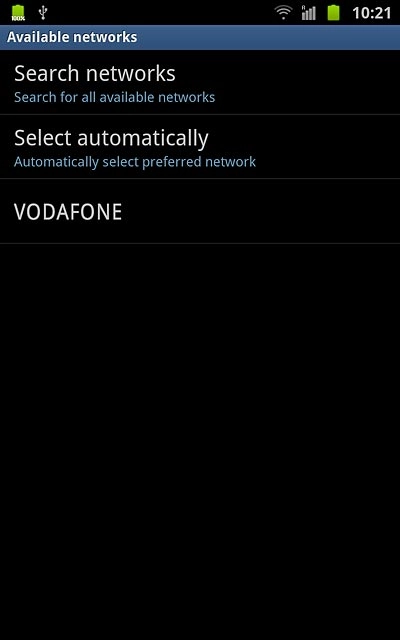 Press Select automatically.