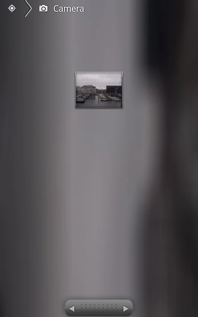 Go to the required folder.Press the required picture.