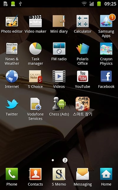 Press the application you've just downloaded.Follow the instructions on the display to use the application.