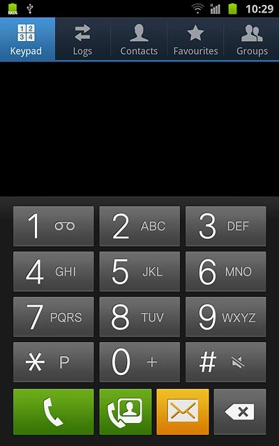 Press the Keypad tab.Key in #31# followed by the number you want to call.