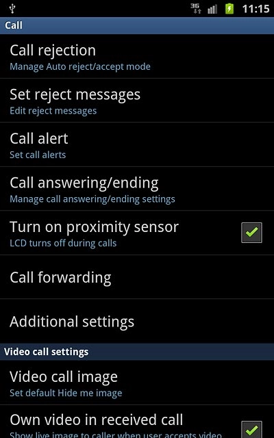 Press Additional settings.