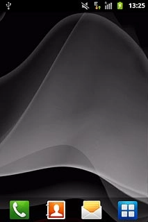 The active data connection icon shows that a data connection is active.Further information:Use internet browser