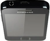 Connect the charger to the phone socket and to a wall socket.