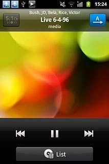 Press the repeat icon repeatedly to select the required setting.