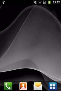 When the battery charging icon is displayed, charging is in progress.