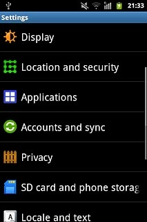 Press Accounts and sync.