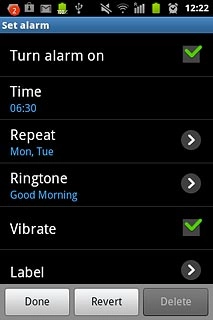 When the box next to the menu item is ticked (V), the function is turned on.