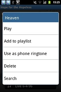 Press Add to playlist.