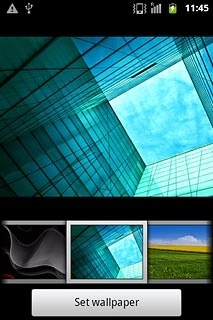 Press Set wallpaper.