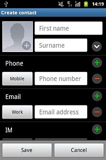 Press Phone number and key in the required phone number.
