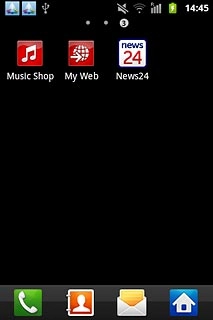 Press the application you've just downloaded.Follow the instructions on the display to use the application.
