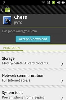 Press Accept & download.