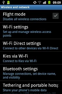 Press Bluetooth settings.