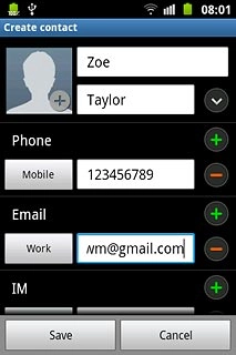 Press the picture icon next to the name.