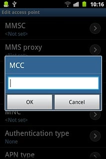 Key in 505 and press OK.