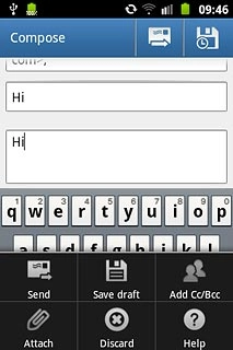 Press Attach.Go to the required folder.