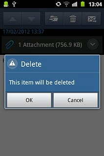 Press OK to confirm.